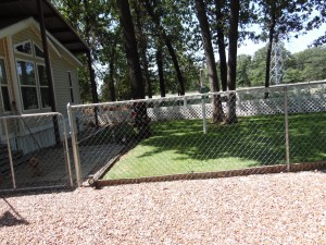 Grass area w/sprinkler system